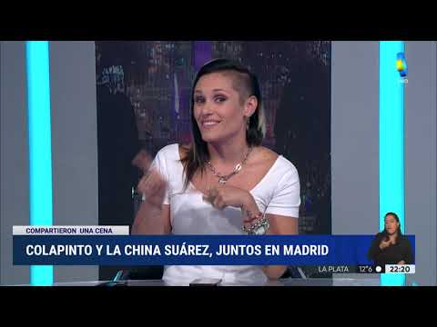 Colapinto y la China Suárez juntos en Madrid Colapinto y la China Suárez juntos en Madrid