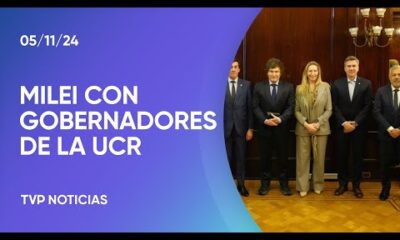 Con el foco puesto en el presupuesto 2025, el Presidente se reunió con gobneradores de la UCR