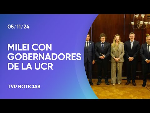 Con el foco puesto en el presupuesto 2025, el Presidente se reunió con gobneradores de la UCR