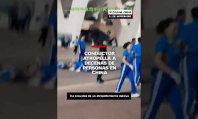 Conductor atropella a decenas de personas en China