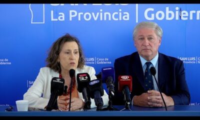 Conferencia de prensa sobre trasplante renal: Teresa Nigra y Adolfo Sánchez de León