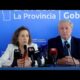 Conferencia de prensa sobre trasplante renal: Teresa Nigra y Adolfo Sánchez de León