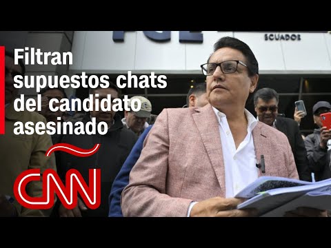 Controversia en Ecuador por filtración de supuestos chats de Fernando Villavicencio Controversia en Ecuador por filtración de supuestos chats de Fernando Villavicencio