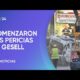 Derrumbe en Gesell: comenzaron las pericias