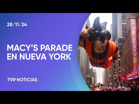 Desfile de Acción de Gracias 2024 en Nueva York Desfile de Acción de Gracias 2024 en Nueva York