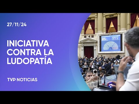 Diputados: media sanción para el proyecto contra la ludopatía online Diputados: media sanción para el proyecto contra la ludopatía online