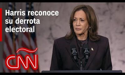 Discurso completo de Kamala Harris tras perder las elecciones de EE.UU. 2024 ante Donald Trump