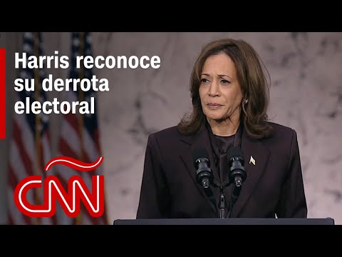 Discurso completo de Kamala Harris tras perder las elecciones de EE.UU. 2024 ante Donald Trump