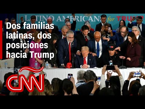 Dos familias latinas en EE.UU. muestran posturas opuestas hacia Donald Trump