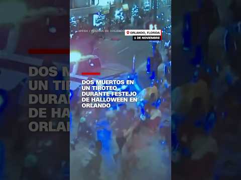 Dos muertos en un tiroteo durante festejo de Halloween en Orlando