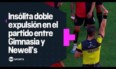 DOS ROJAS EN LA MISMA JUGADA ð® La insÃ³lita doble expulsiÃ³n en #Gimnasia vs #Newell’s