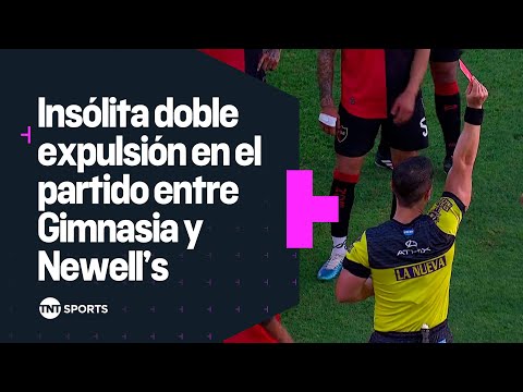 DOS ROJAS EN LA MISMA JUGADA ð® La insólita doble expulsión en #Gimnasia vs #Newell’s DOS ROJAS EN LA MISMA JUGADA ð® La insólita doble expulsión en #Gimnasia vs #Newell’s
