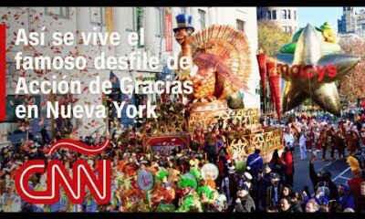 El famoso desfile de Macy’s de Acción de Gracias recorre las calles de Nueva York