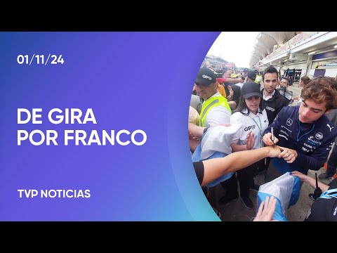 El furor por Colapinto viajó a Brasil