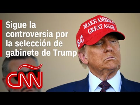 El gabinete propuesto por Trump ya está designado, pero faltan confirmaciones del Senado El gabinete propuesto por Trump ya está designado, pero faltan confirmaciones del Senado