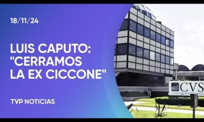 El Gobierno cerró la planta ex Ciccone, donde se imprimían billetes