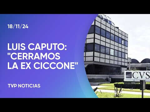 El Gobierno cerró la planta ex Ciccone, donde se imprimían billetes El Gobierno cerró la planta ex Ciccone, donde se imprimían billetes