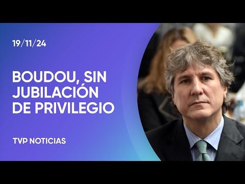 El Gobierno confirmó que Amado Boudou dejará de cobrar su jubilación de privilegio El Gobierno confirmó que Amado Boudou dejará de cobrar su jubilación de privilegio
