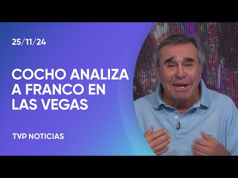 El intenso fin de semana de Colapinto en Las Vegas