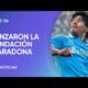 El lanzamiento de la Fundación Diego Maradona