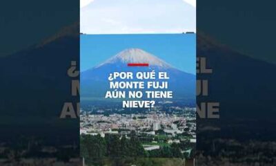 El Monte Fuji rompe récord de 130 años por no tener nieve aún