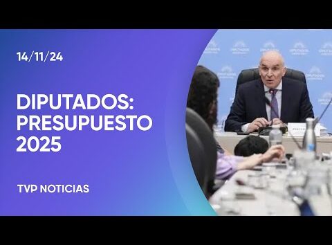 El oficialismo busca avanzar con el Presupuesto en Diputados