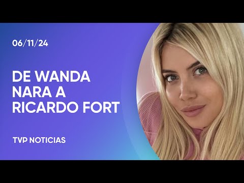 El romance de Wanda Nara con L-Gante y el recuerdo de Ricardo Fort El romance de Wanda Nara con L-Gante y el recuerdo de Ricardo Fort