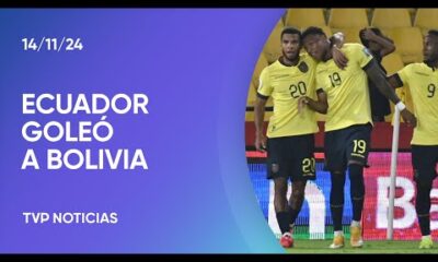 Eliminatorias: Ecuador 4-0 Bolivia