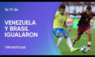 Eliminatorias: Venezuela 1-1 Brasil