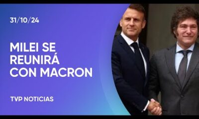 Emmanuel Macron se reunirá con Javier Milei en Buenos Aires