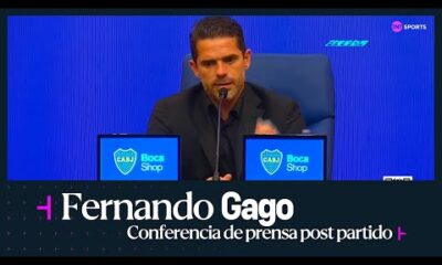 EN VIVO: Fernando Gago habla en conferencia de prensa tras Boca vs. Gimnasia