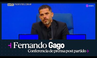 EN VIVO: Fernando Gago habla en conferencia de prensa tras LanÃºs vs. Boca