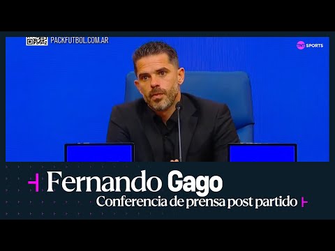 EN VIVO: Fernando Gago habla en conferencia de prensa tras LanÃºs vs. Boca