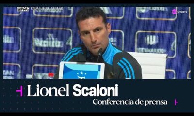 EN VIVO: Lionel Scaloni habla en conferencia de prensa antes de Paraguay vs. SelecciÃ³n Argentina