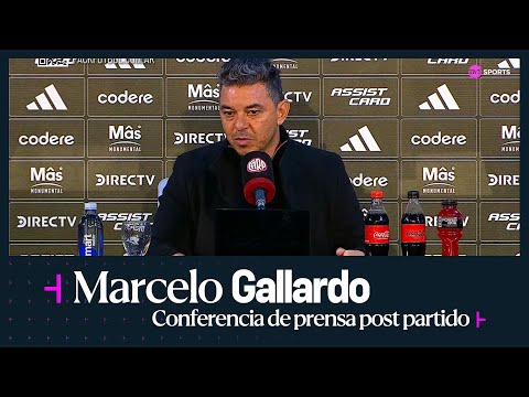 EN VIVO: Marcelo Gallardo habla en conferencia de prensa tras Independiente Rivadavia vs. River