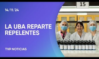 Entrega gratuita de repelentes de la UBA para prevenir el dengue