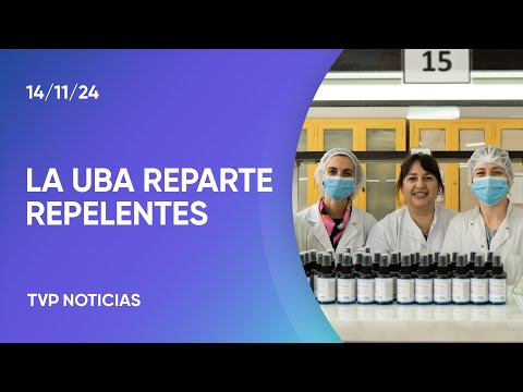 Entrega gratuita de repelentes de la UBA para prevenir el dengue Entrega gratuita de repelentes de la UBA para prevenir el dengue
