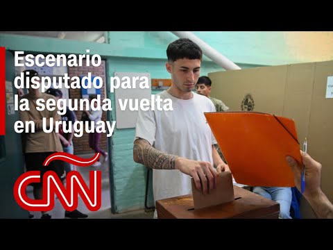 Escenario disputado para la segunda vuelta de las elecciones presidenciales en Uruguay