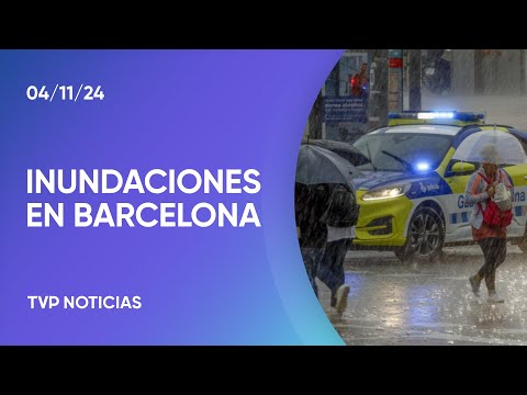 España: alerta roja en Barcelona por la llegada de DANA España: alerta roja en Barcelona por la llegada de DANA
