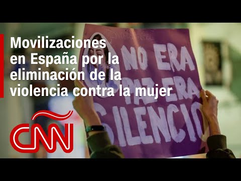 España: más de 40 marchas por el Día Internacional de la Eliminación de la Violencia Contra la Mujer