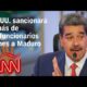 Estados Unidos anuncia nuevas sanciones a funcionarios afines a Nicolás Maduro en Venezuela