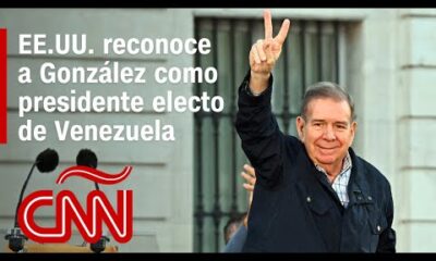 Estados Unidos reconoce a Edmundo González como presidente electo de Venezuela