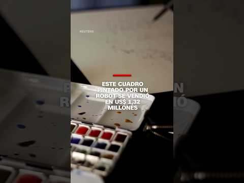Este cuadro pintado por un robot se vendió en US$ 1,32 millones Este cuadro pintado por un robot se vendió en US$ 1,32 millones