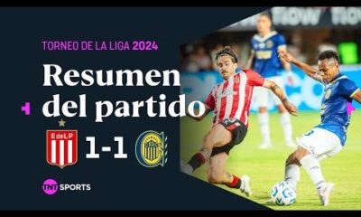 ESTUDIANTES y CENTRAL quedaron A MANO en LA PLATA | #Estudiantes 1-1 #RosarioCentral | Resumen