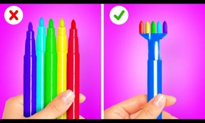 💖 ¡Trucos Imperdibles para Volver al Cole! 🖍️ Ideas DIY Divertidas y Útiles ✨Ideas En 5 Minutos