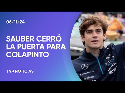 F1: Bortoleto será el compañero de Hülkenberg en Sauber para 2025 F1: Bortoleto será el compañero de Hülkenberg en Sauber para 2025