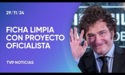 Ficha limpia: Milei presentará su propio proyecto