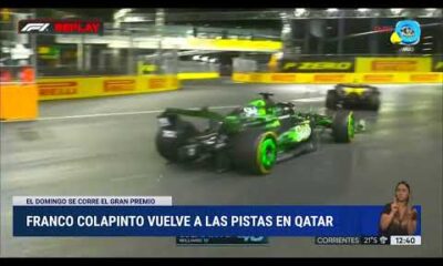 Franco Colapinto vuelve a las pistas en Qatar