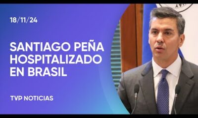 G20: hospitalizaron al presidente de Paraguay en Río de Janeiro