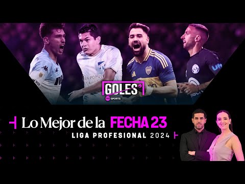 GOLES TNT Sports: Lo mejor de la fecha 23 del Torneo de la Liga 2024 del fÃºtbol argentino